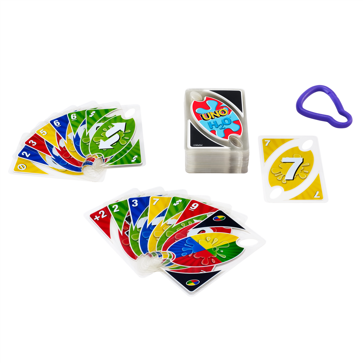 Uno H2O To Go Card Game