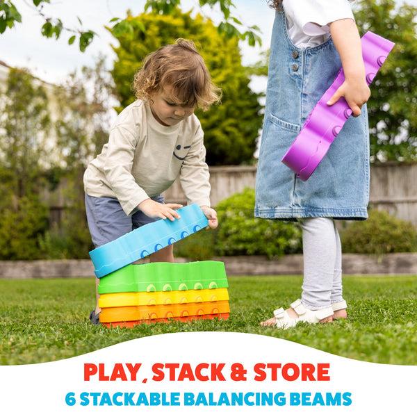 Toyrific Stepping Beams 6 Piece Balancing Game