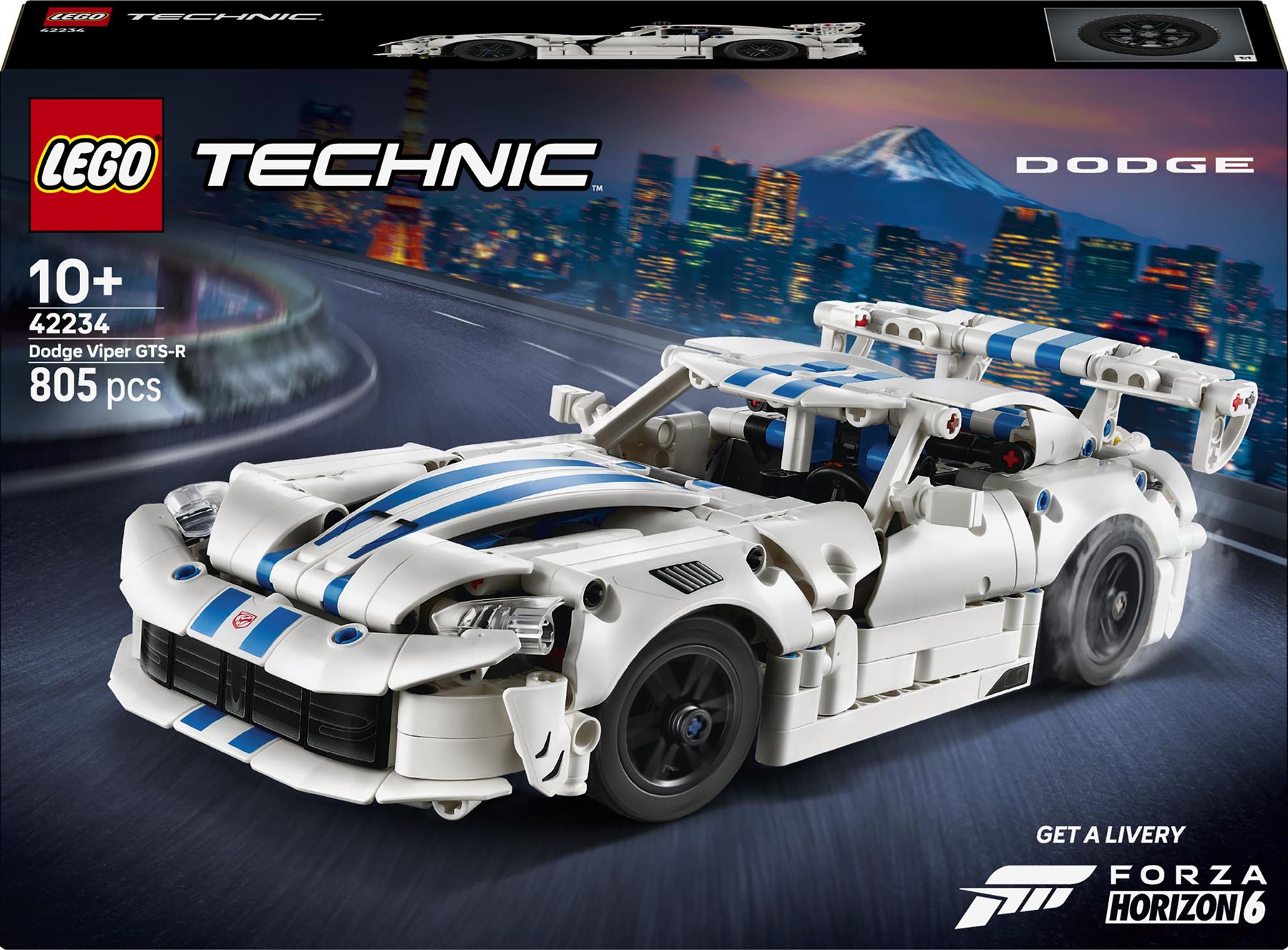LEGO Technic Dodge Viper GTS-R Sports Car 42234