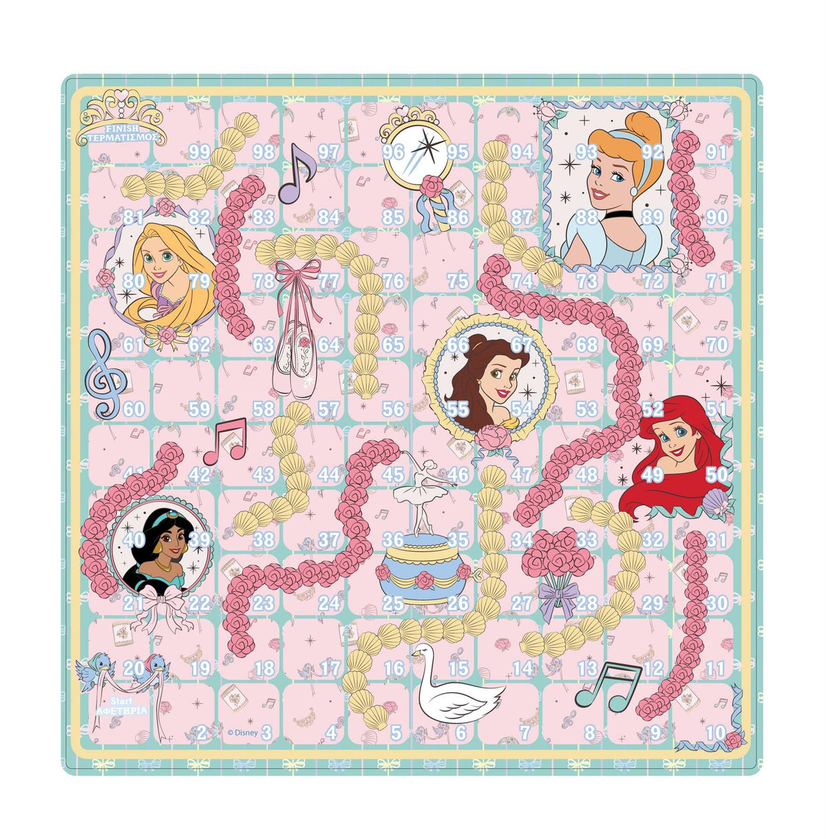 Disney Princess 3-in-1 Travel Games