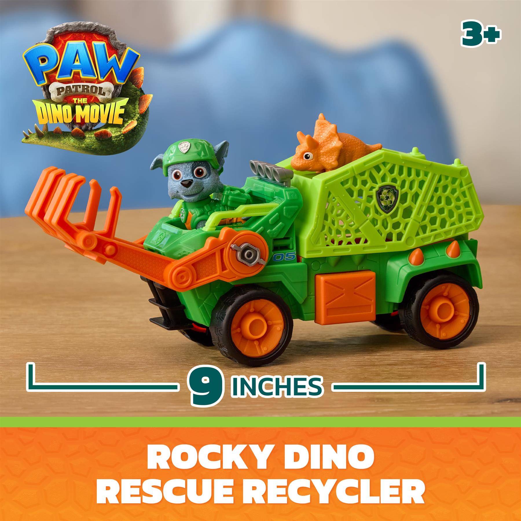 PAW Patrol Dino Themed Vehicle - Rocky