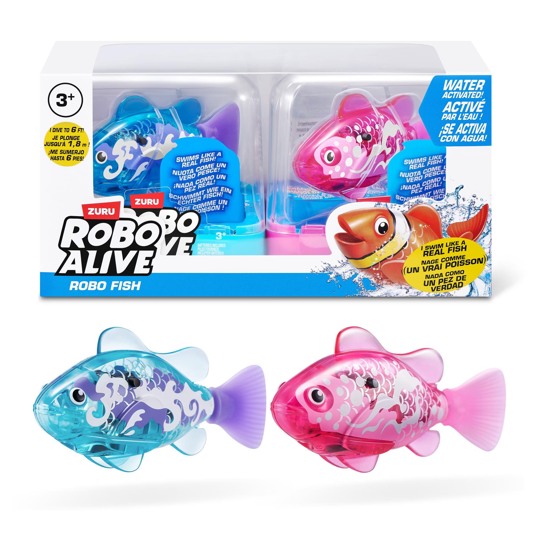 Zuru Robo Alive 2-Pack Robo Fish