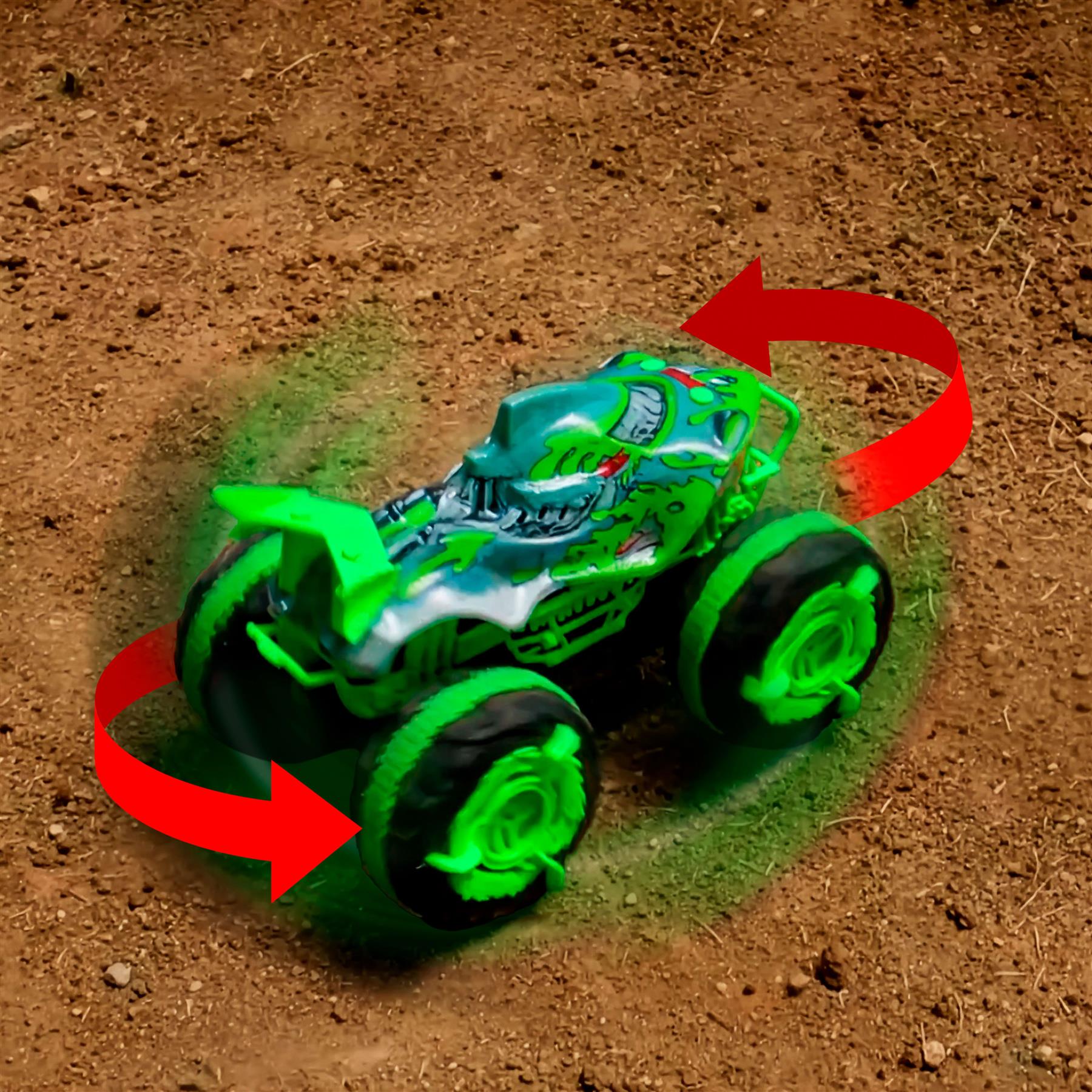 Hot Wheels Monster Trucks RC 1:15 All-Terrain Mutant Great Bite