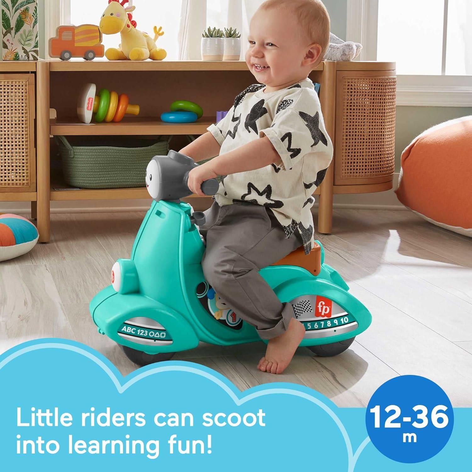 Fisher-Price Toddler Ride On Toy Scooter