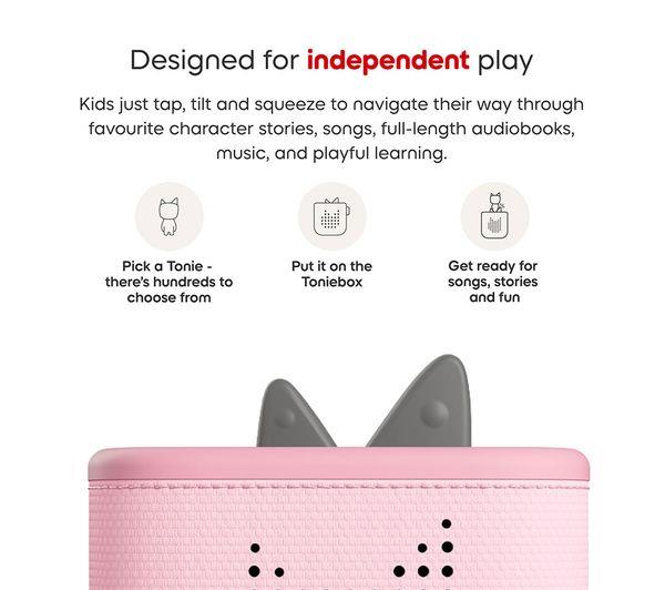 Toniebox 2 Starter Set With Creative Tonie Rubie - Cloud Pink