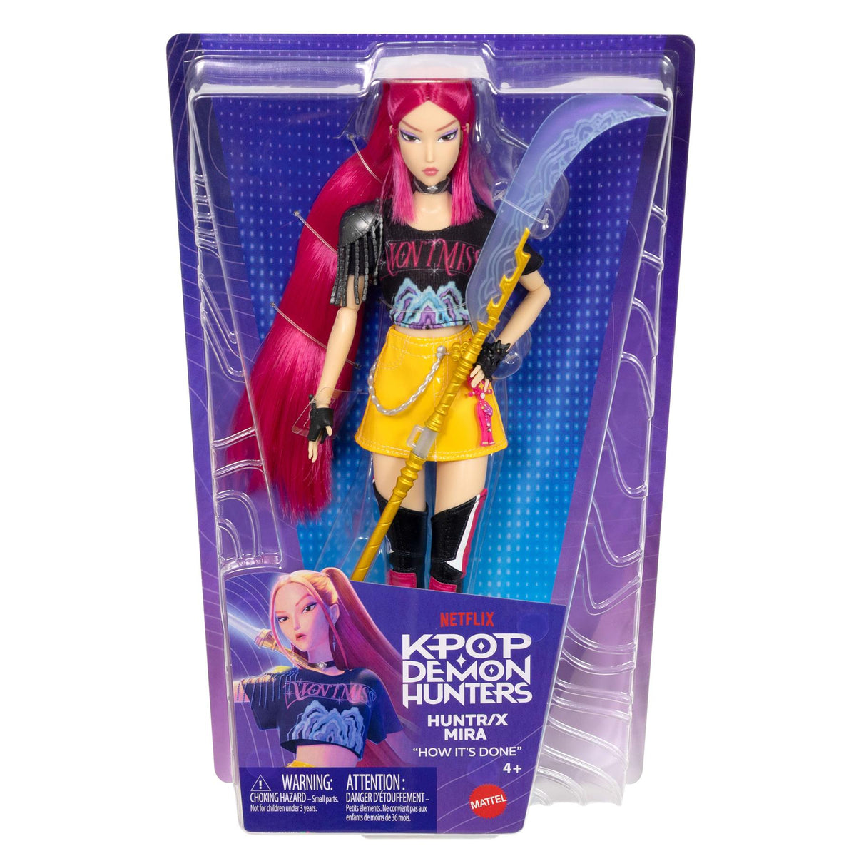 Netflix K-POP Demon Hunters HUNTR/X  "How It's Done" Doll - Mira