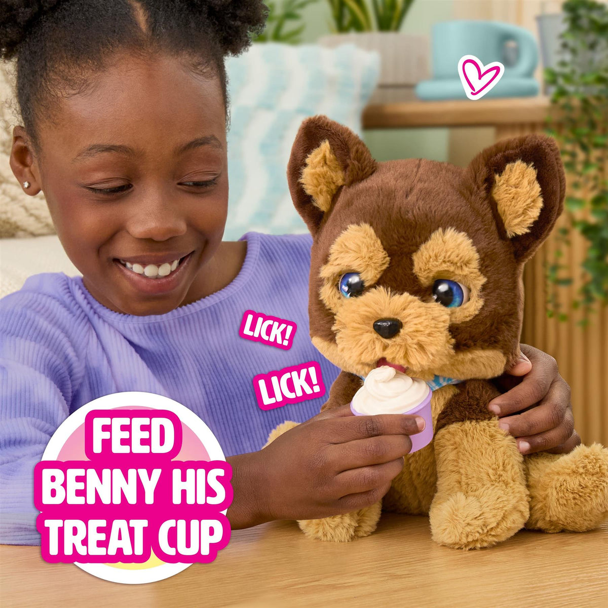 FurReal Benny the Kiss & Cuddle Pup