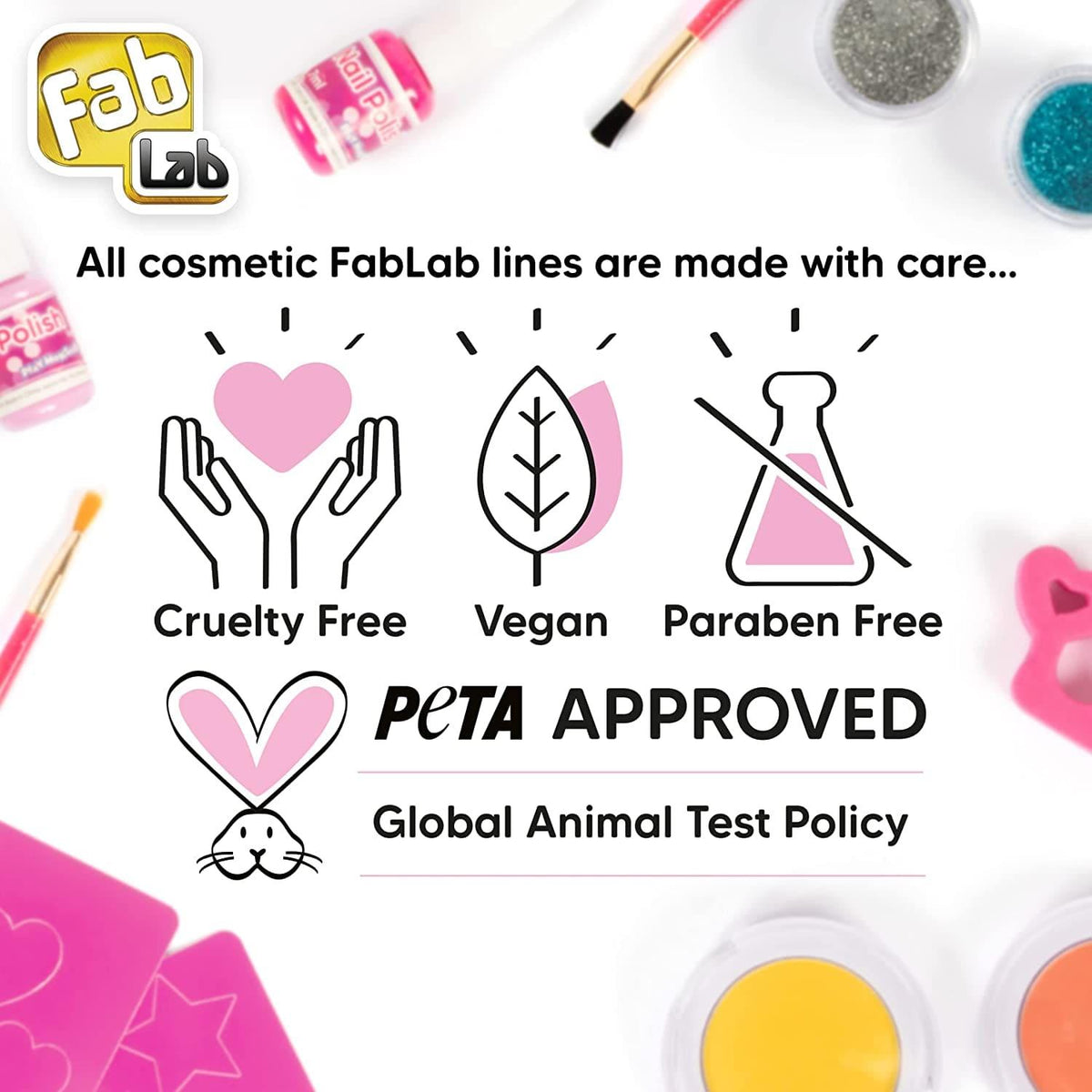 FabLab Glitter Tattoos & Sparkly Nails Mega Pack