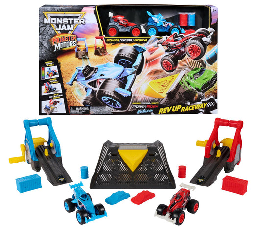 Monster Jam 1:64 Scale Monster Motors Playset