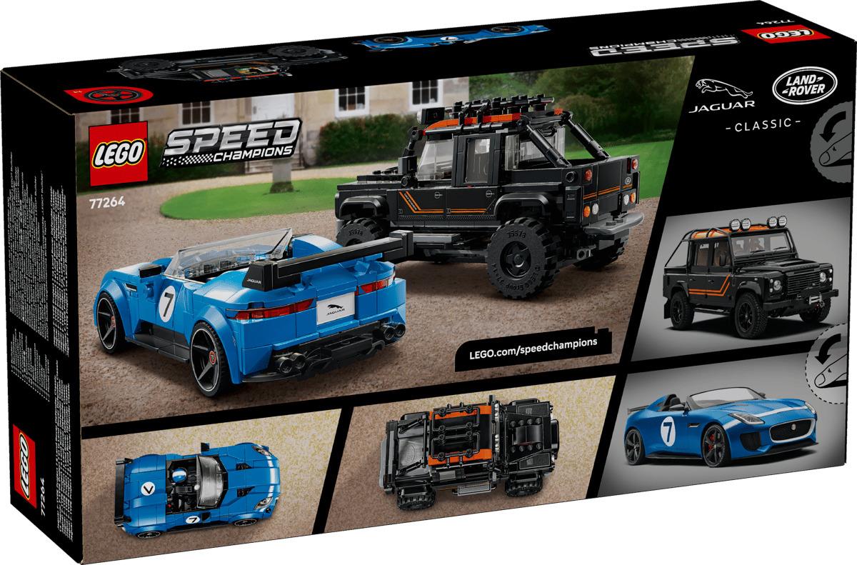 LEGO Speed Champions Jaguar Project 7 & Land Rover Defender 77264
