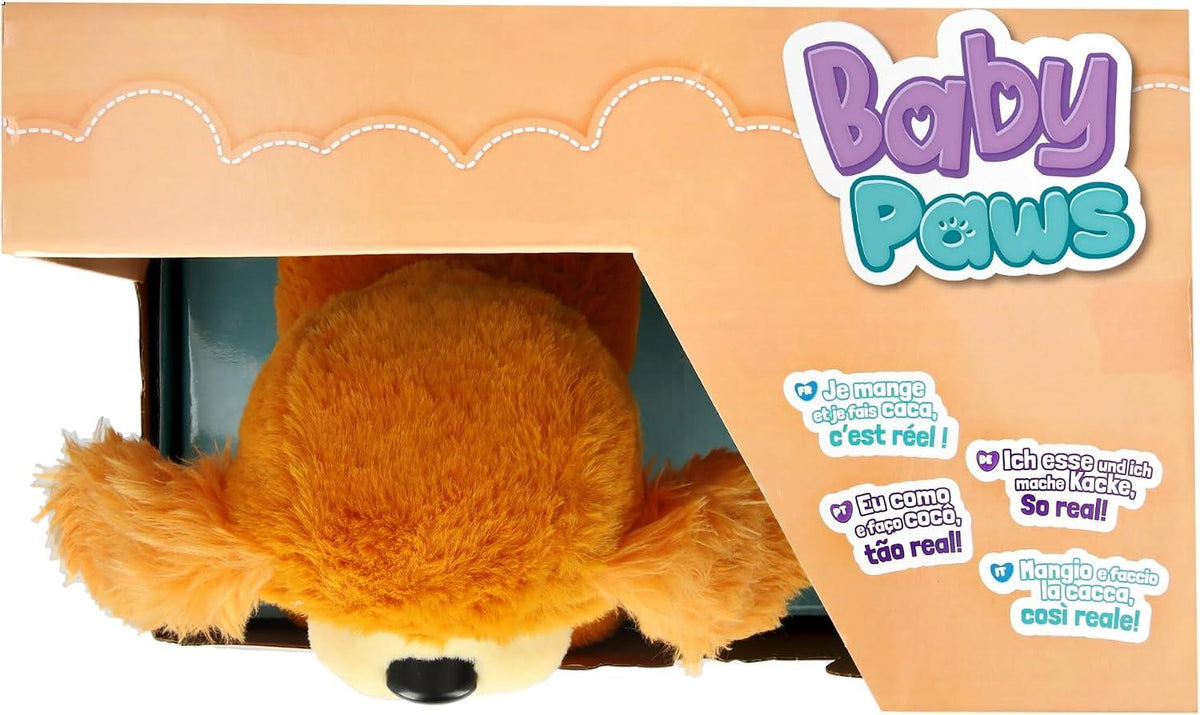 Baby Paws Eat & Go Interactive Plush Puppy