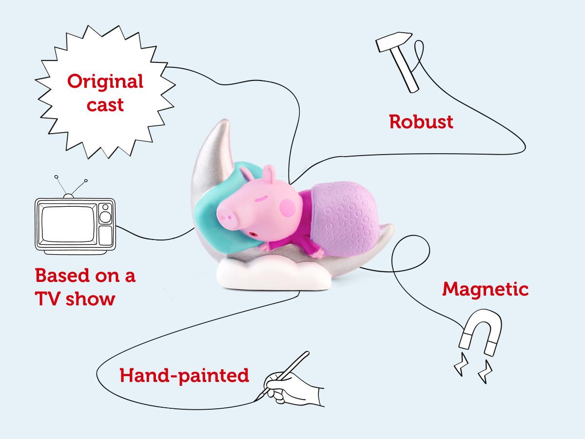 Tonies Audio Character Peppa's Bedtime Stories