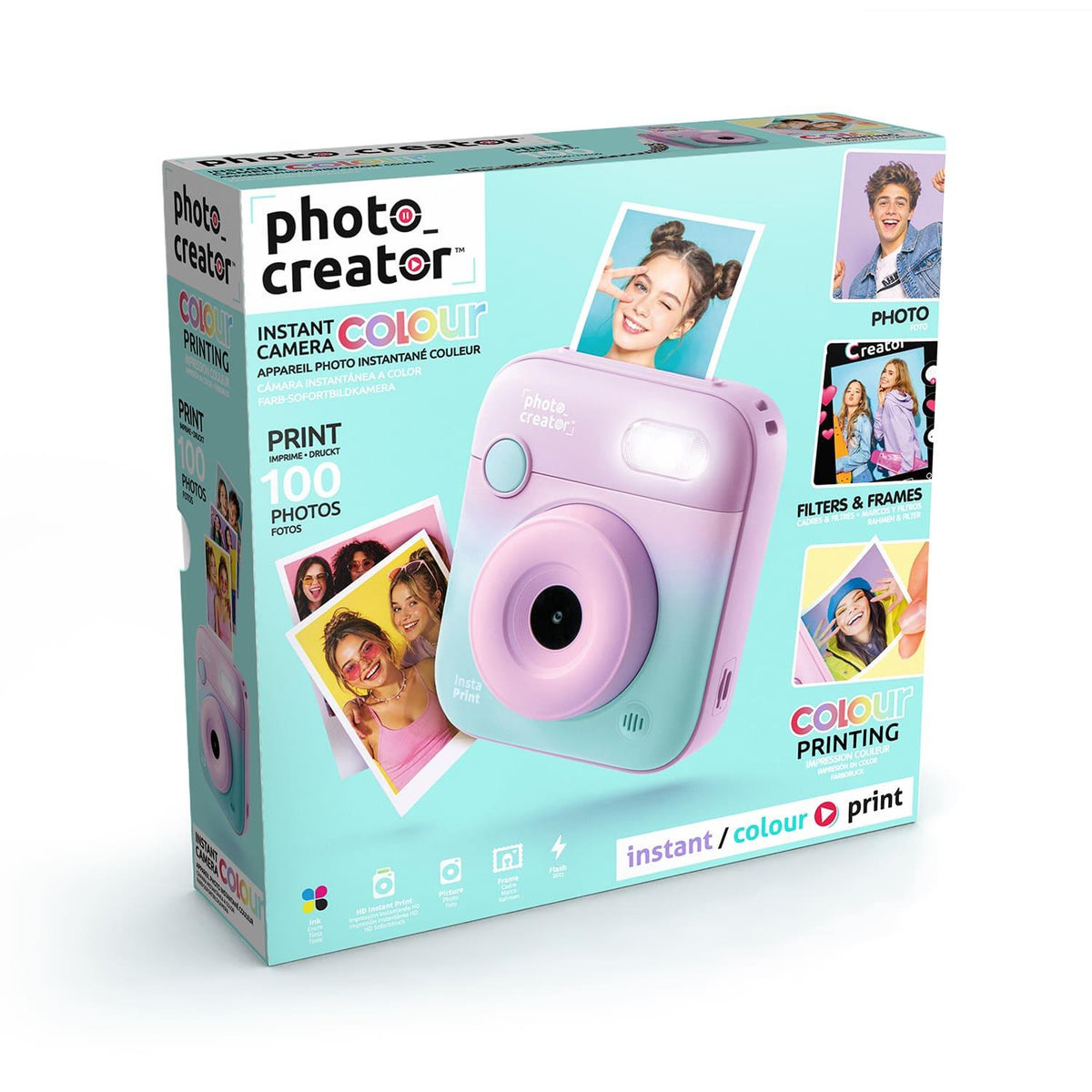 Photo Creator Instant Colour Camera - Lilac