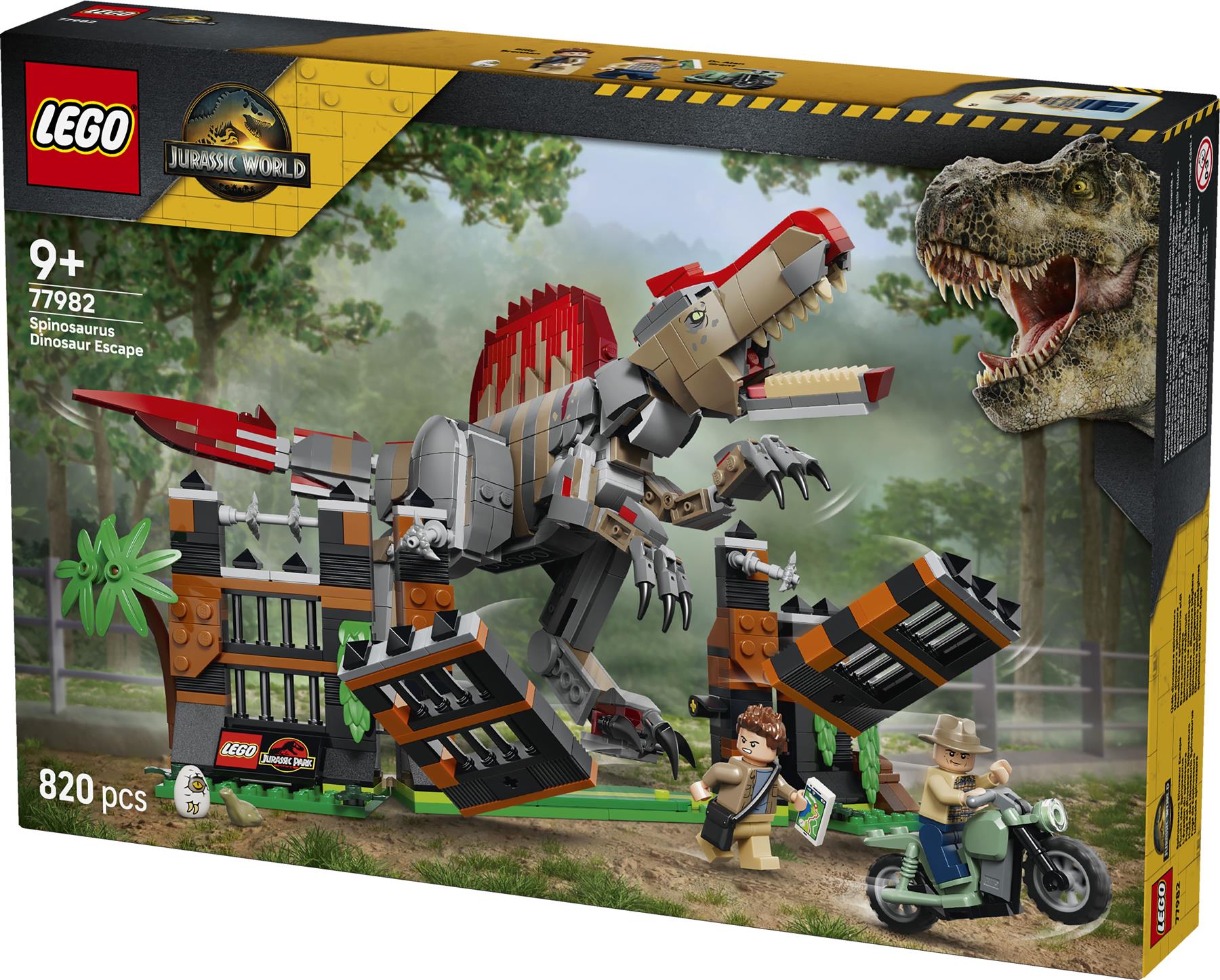 LEGO Jurassic World Spinosaurus Dinosaur Escape 77982