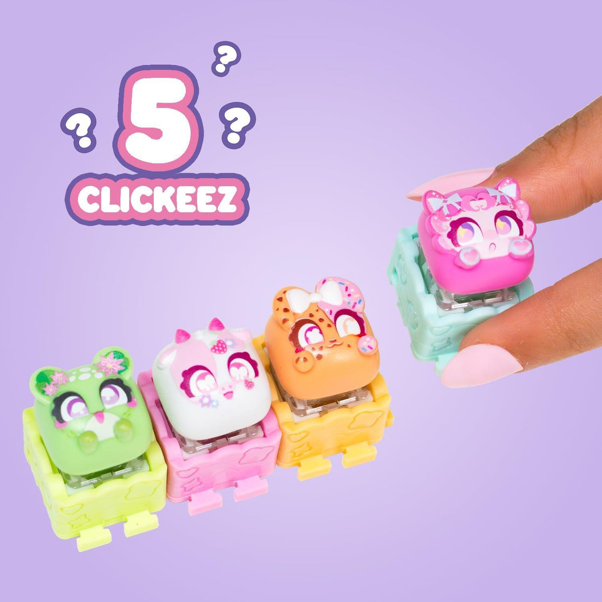 Clickeez Series 3 Bubble Pops 12L - 5 Pack