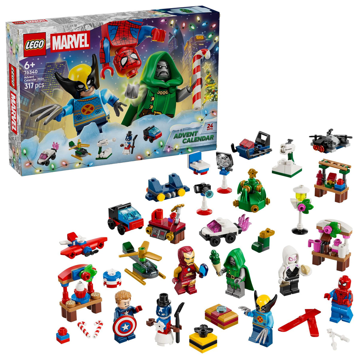 LEGO Marvel Advent Calendar 2026 76340