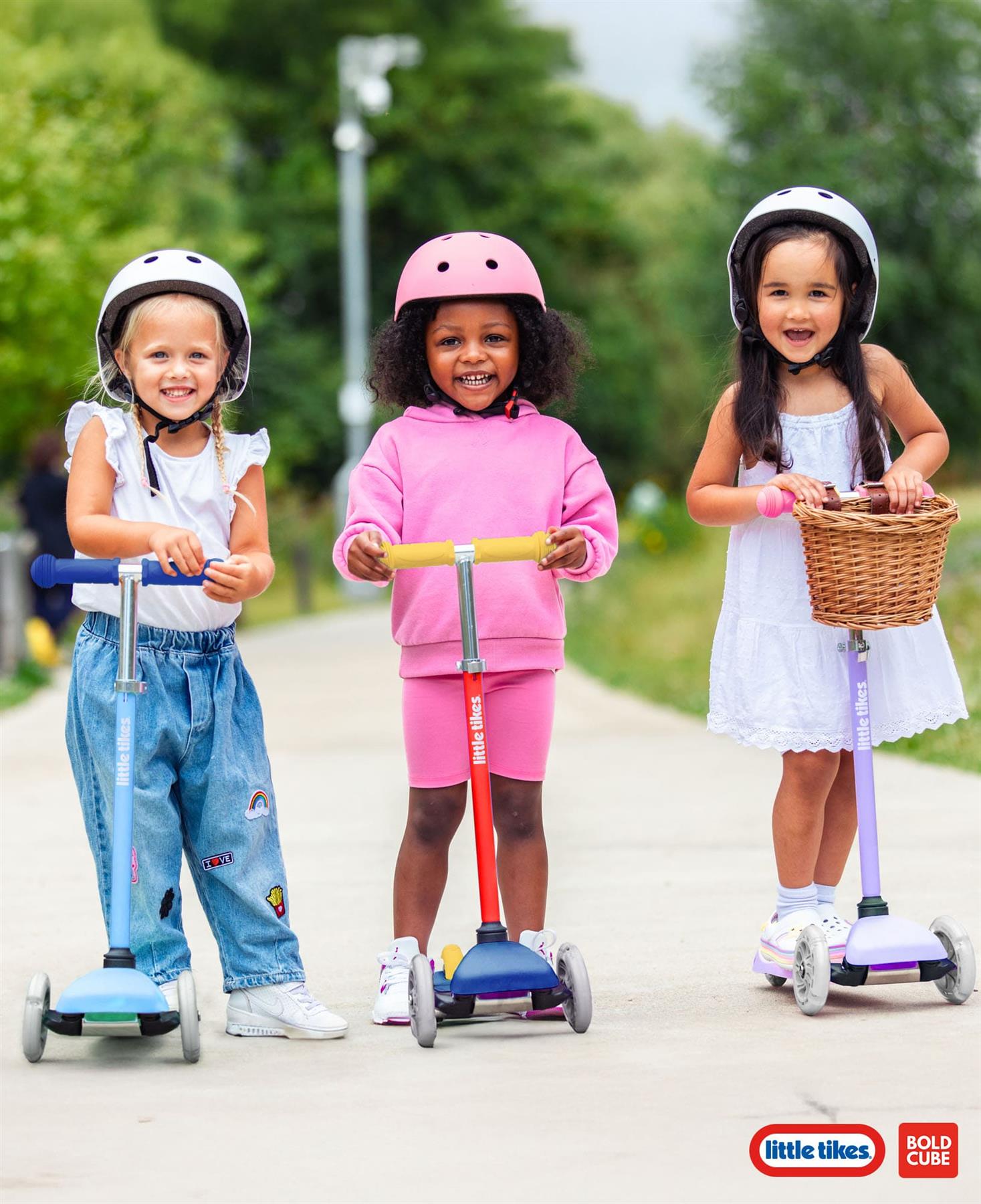Little Tikes Kids 3 Wheel Scooter - Blue