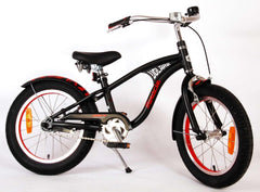 Volare Miracle Cruiser 16-Inch Boy's Bike- Matte Black