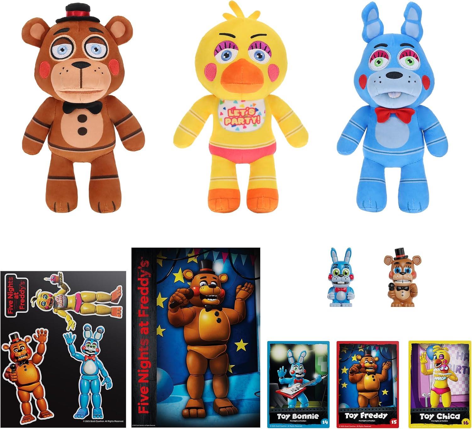 Five Nights at Freddy's Series 3 Toy Freddy Figure Bundle