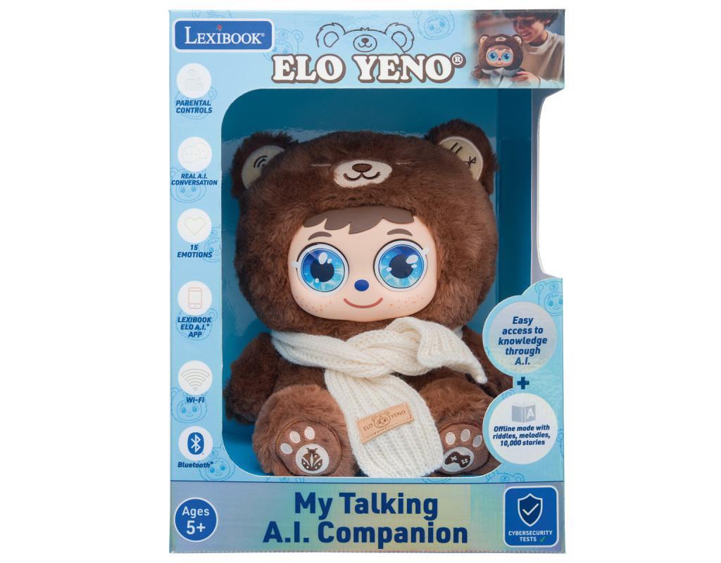 Lexibook ELO Yeno My Talking AI Plush companion