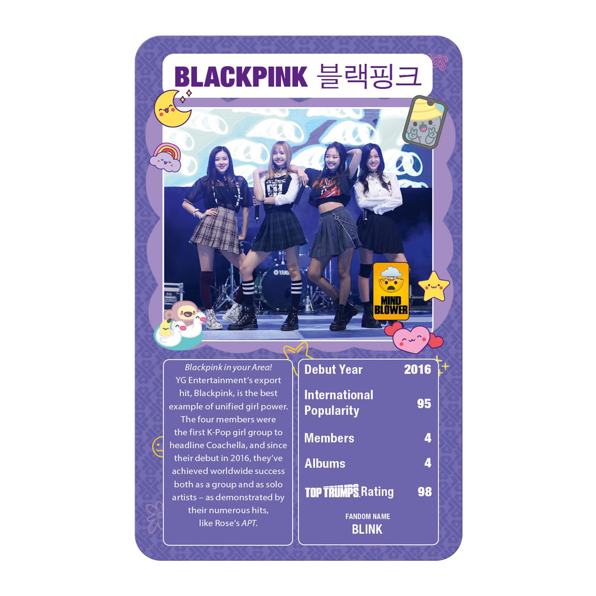Top Trumps K-POP Card Game