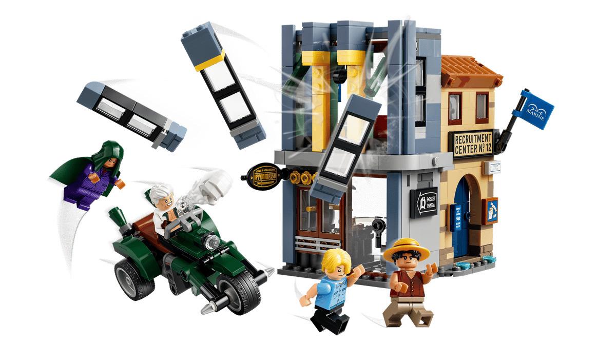 LEGO One Piece Showdown with Captain Smoker 75642