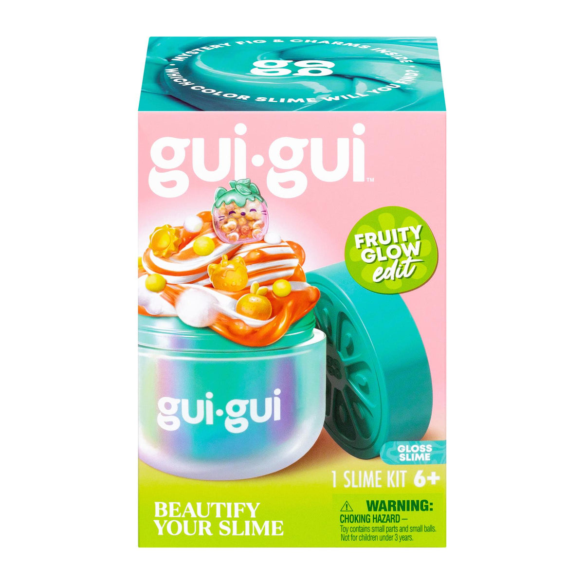 Gui Gui Fruity Glow Single Pack Beautify Your Slime - Gloss Slime