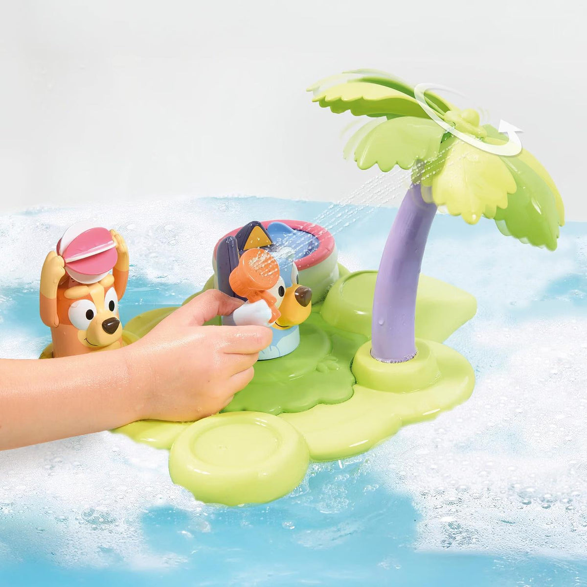Tomy Bluey Bath Island Bath Toy