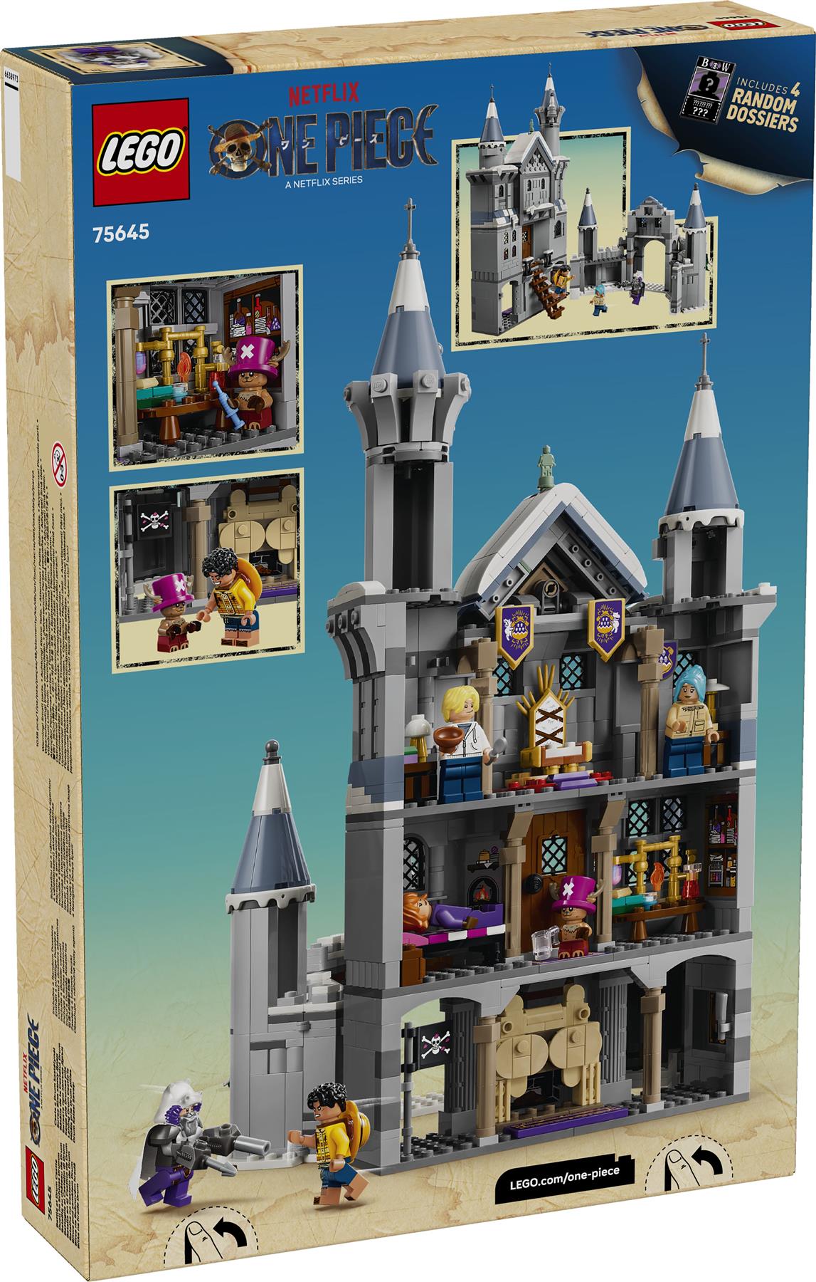 LEGO One Piece Battle at Drum Castle 75645