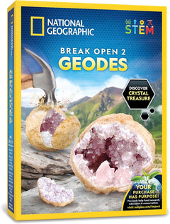 National Geographic 2-Piece Break Your Own Geode