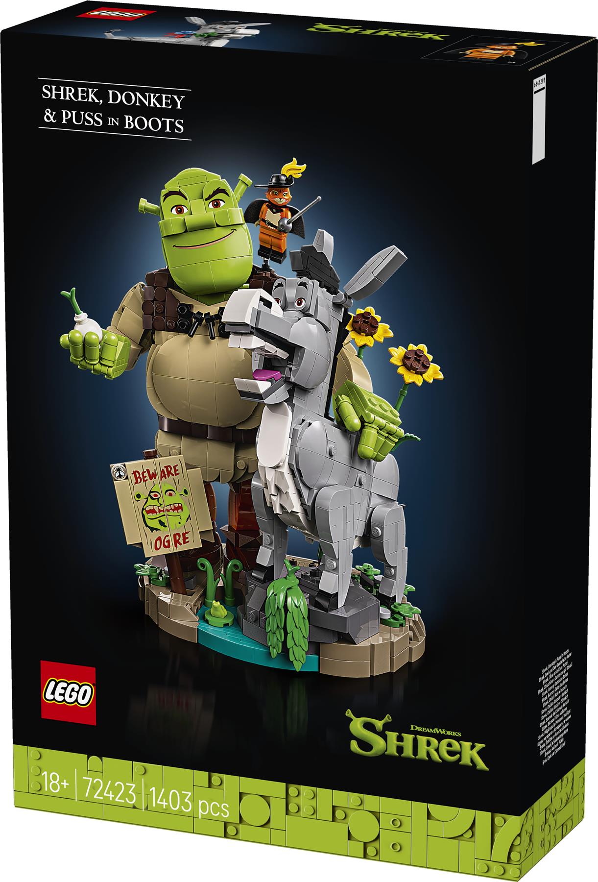 LEGO Shrek, Donkey & Puss in Boots 72423