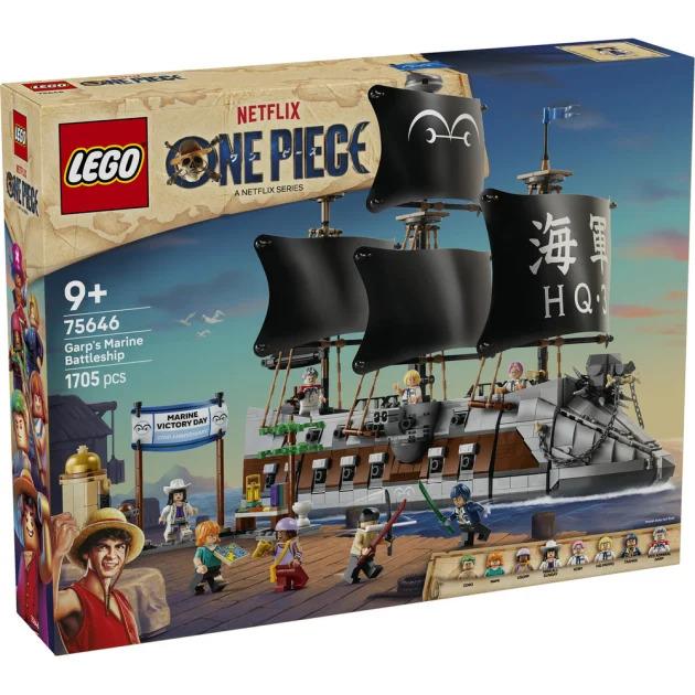 LEGO One Piece Garp's Marine Battleship 75646