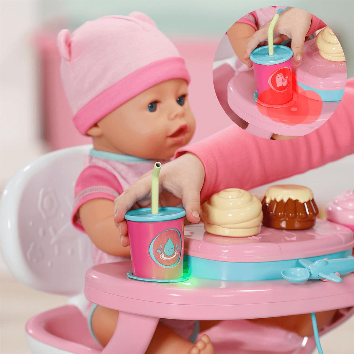 BABY born Lunch Time Table with Lights & Sounds