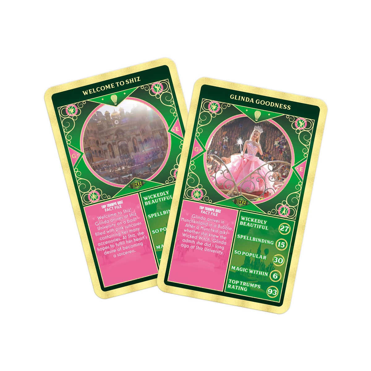 Top Trumps Wicked Card Game
