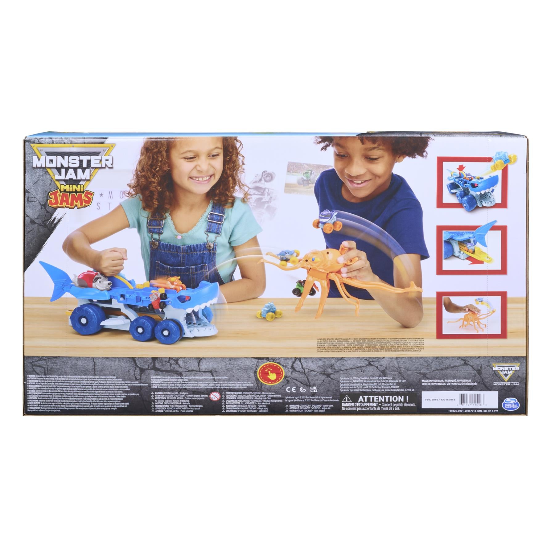 Monster Jam Mini Jams Megalodon Carrier