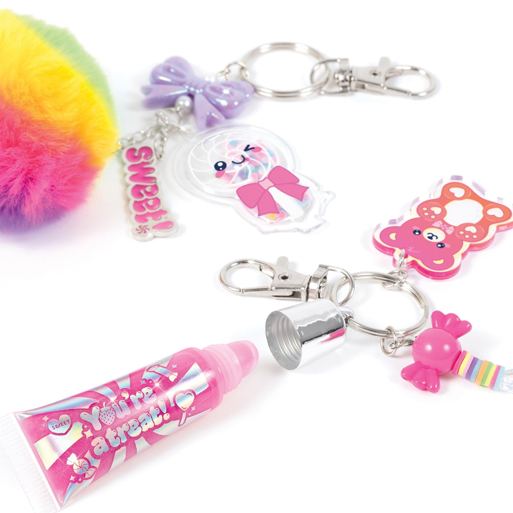 Make It Real Glimmer & Glow Bag Clips & Cosmetics Set - 2 Pack