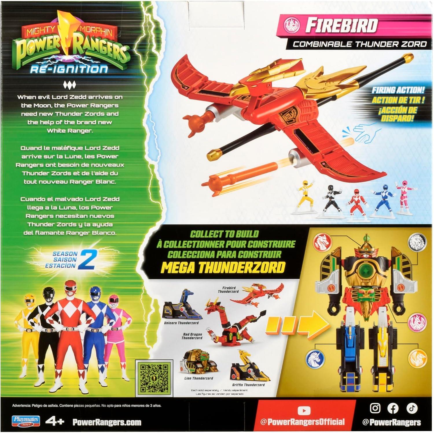 Power Rangers Mighty Morphin Zord Action Figure - Firebird