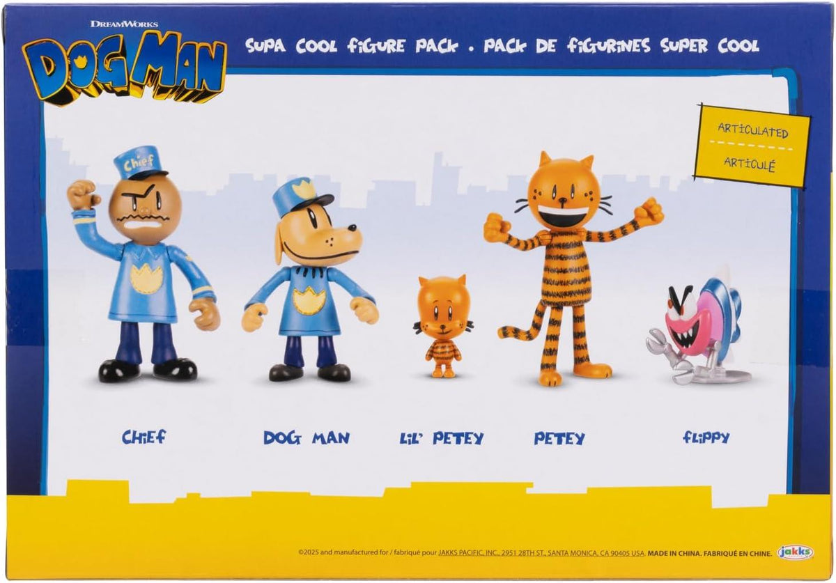 Dog Man Action Figure Multipack