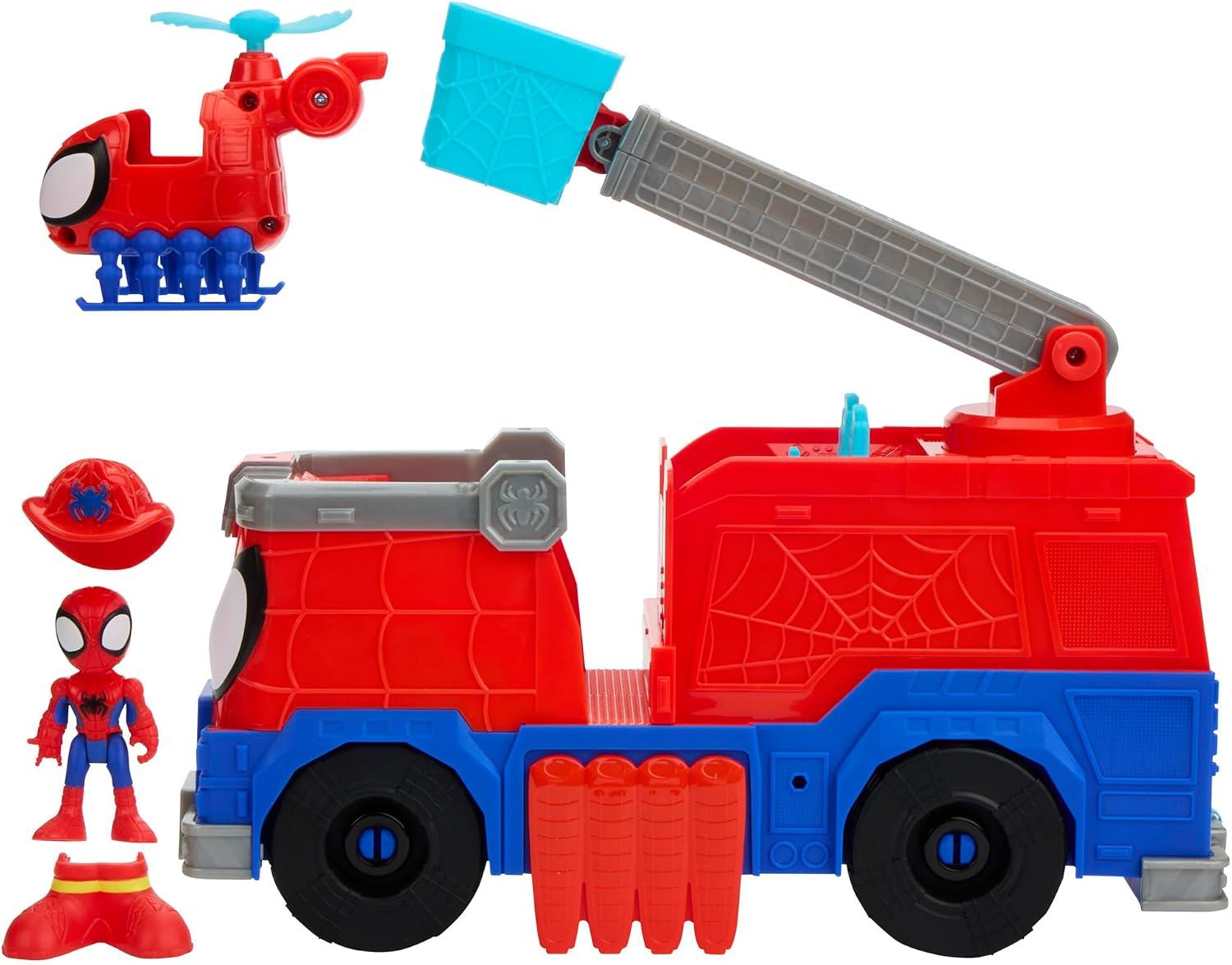 Marvel Spidey and his Amazing Friends Rescue-Webs Fire Engine