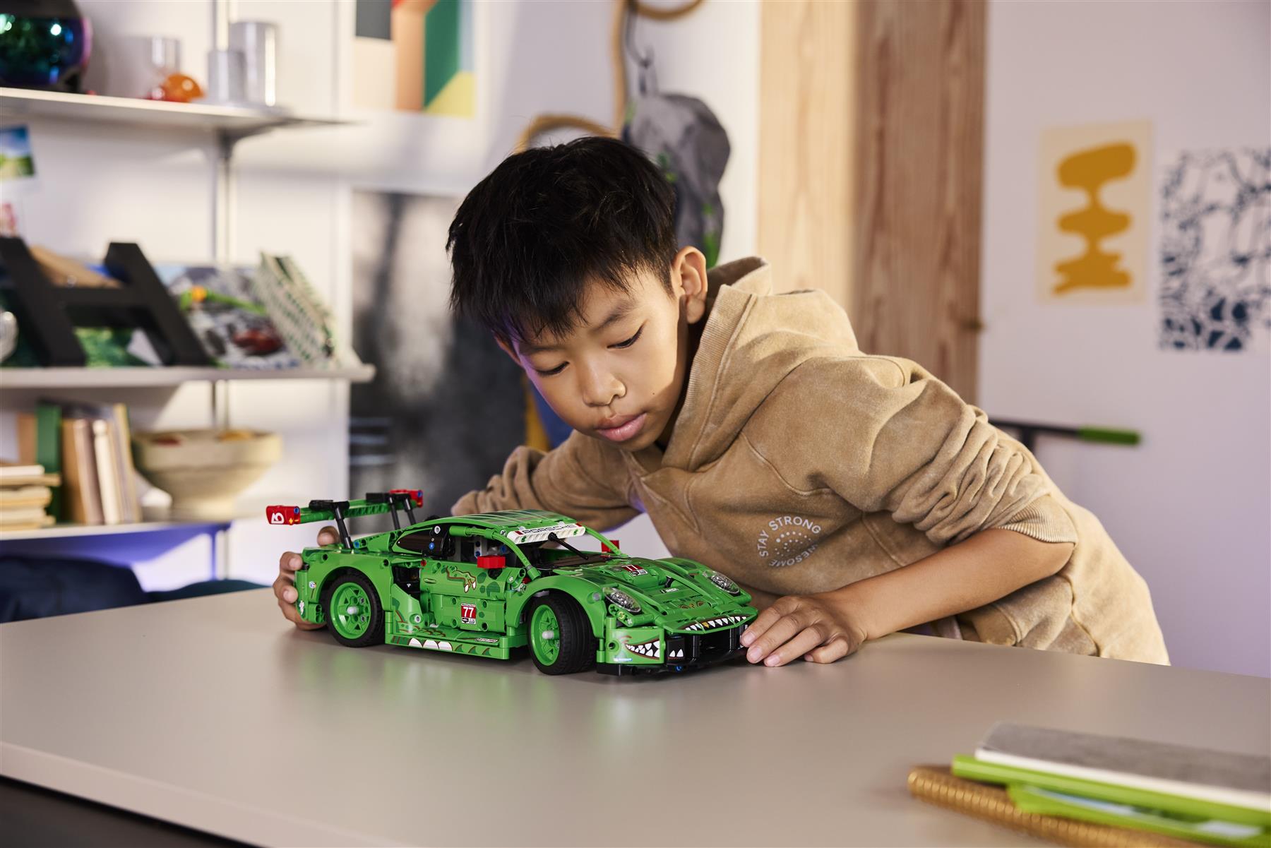 LEGO Technic Porsche 911 GT3 R REXY AO Racing Car 42224