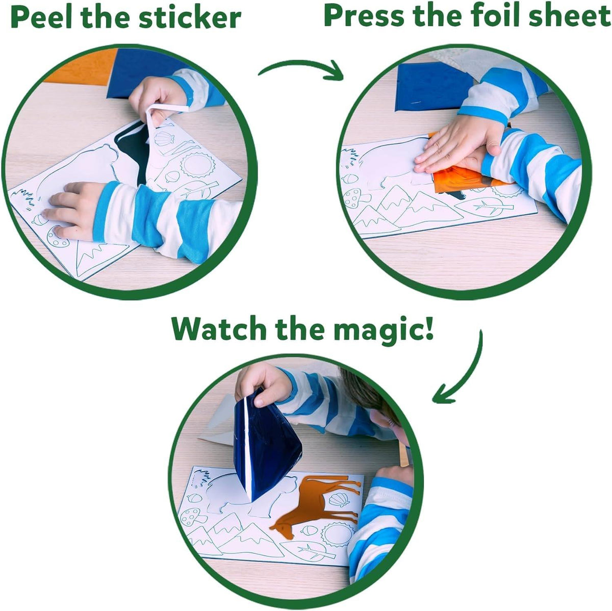 Skillmatics Foil Fun World of Animals