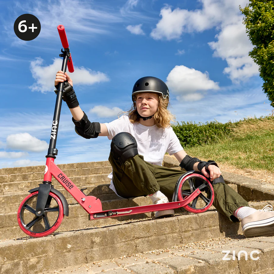 Zinc Cruise Big Wheel Folding Scooter