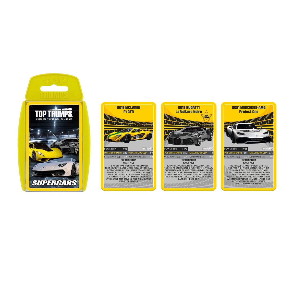 Top Trumps Supercars Card Game
