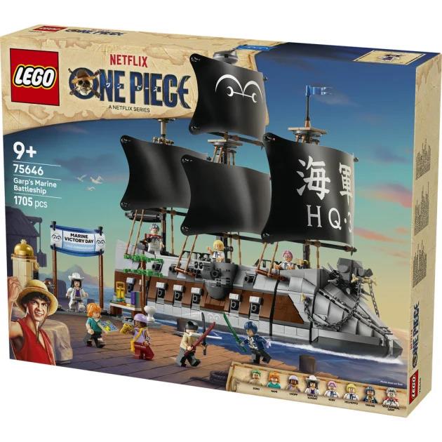 LEGO One Piece Garp's Marine Battleship 75646