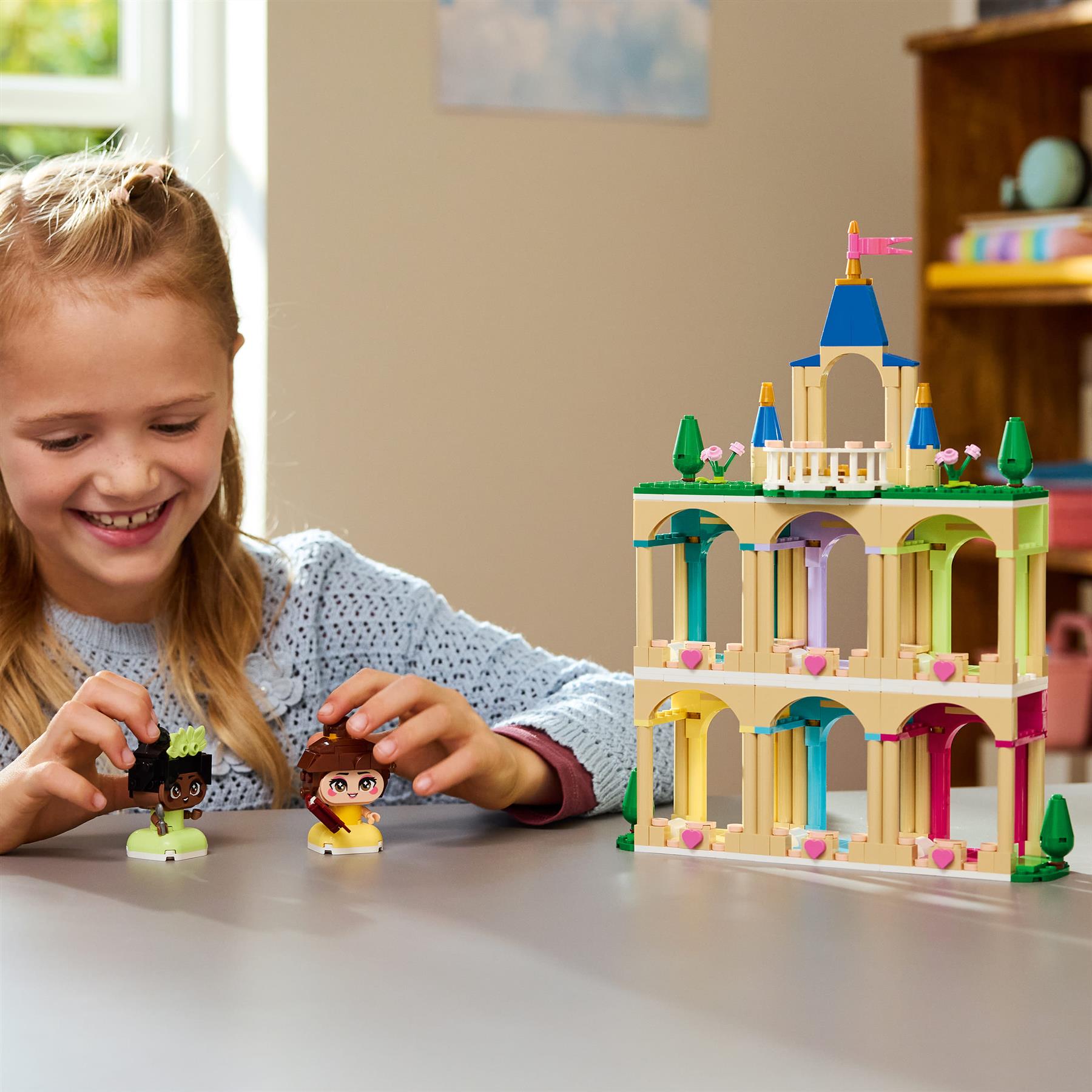 LEGO Disney Princess Mini Belle & Tiana with Castle 43291