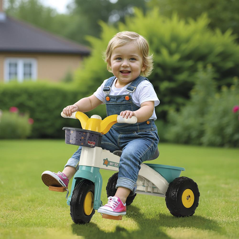 Dolu My First Trike - Grey/Green