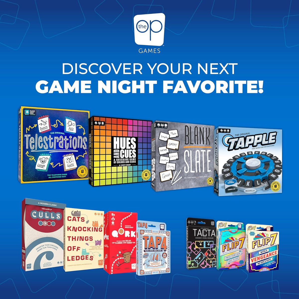 The Op Games Flip 7 2nd Edition