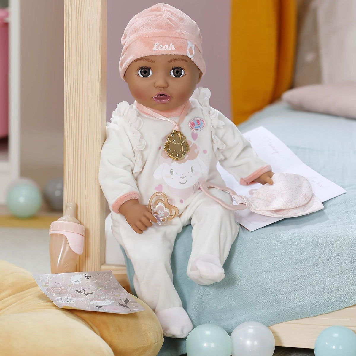 BABY born 43cm Interactive Doll - Leah