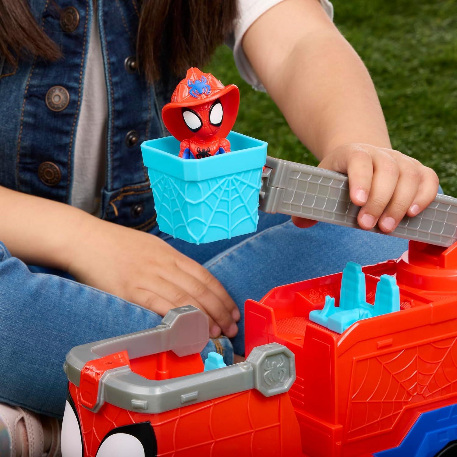 Marvel Spidey and his Amazing Friends Rescue-Webs Fire Engine