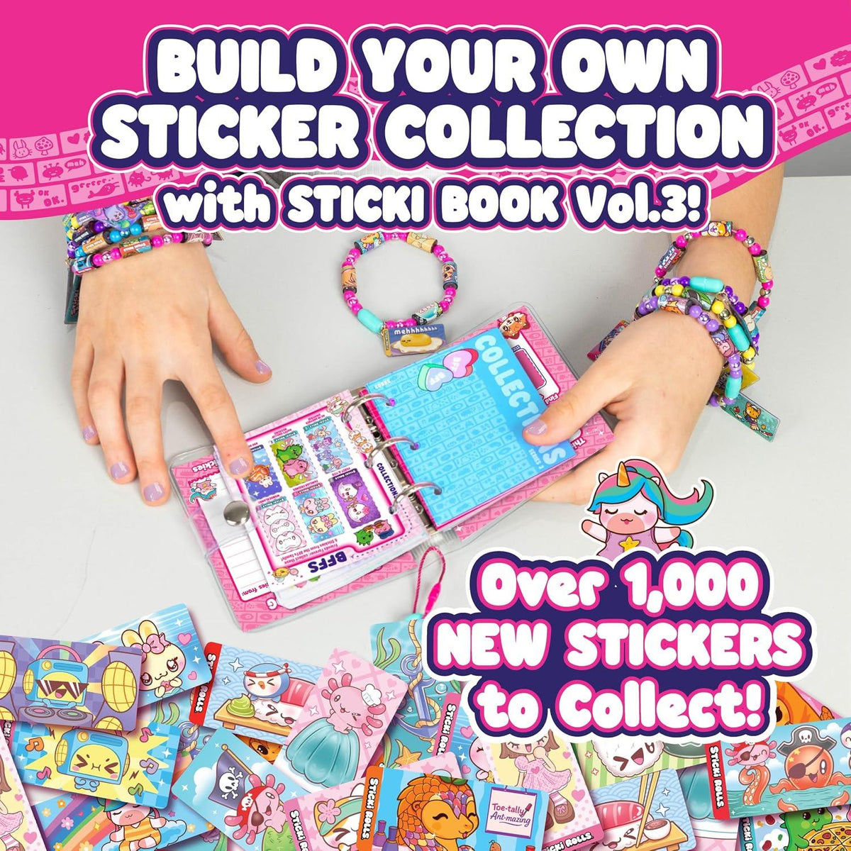 Sticki Rolls Sticki Book Series 3